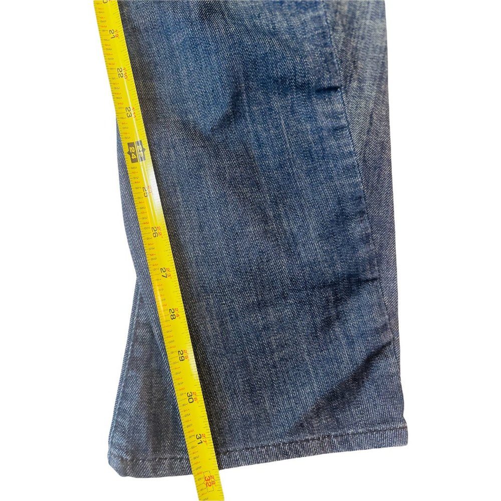 RARE Vintage Lee Works Denim Blue Jeans Women's Men's Size W25xL31 - Picture 7 of 10